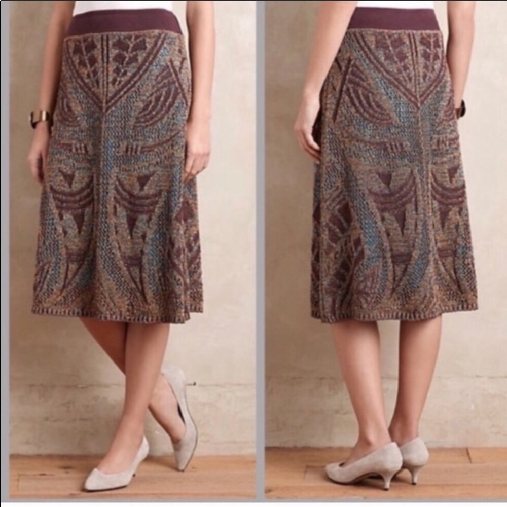 Anthropologie Cecilia Prado Midi Skirt